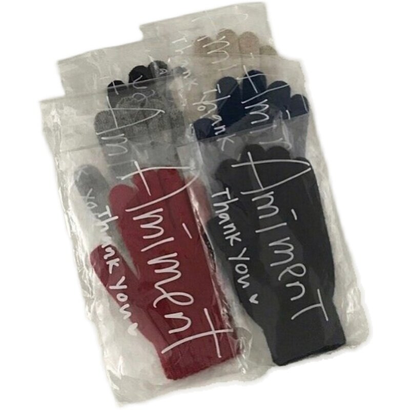 INS KOREAN RABBIT FUR GLOVES THICKENED STUDENT COLD AND WARM RIDING CUTE WOOL COUPLE COLD PERSONALITY GIFT