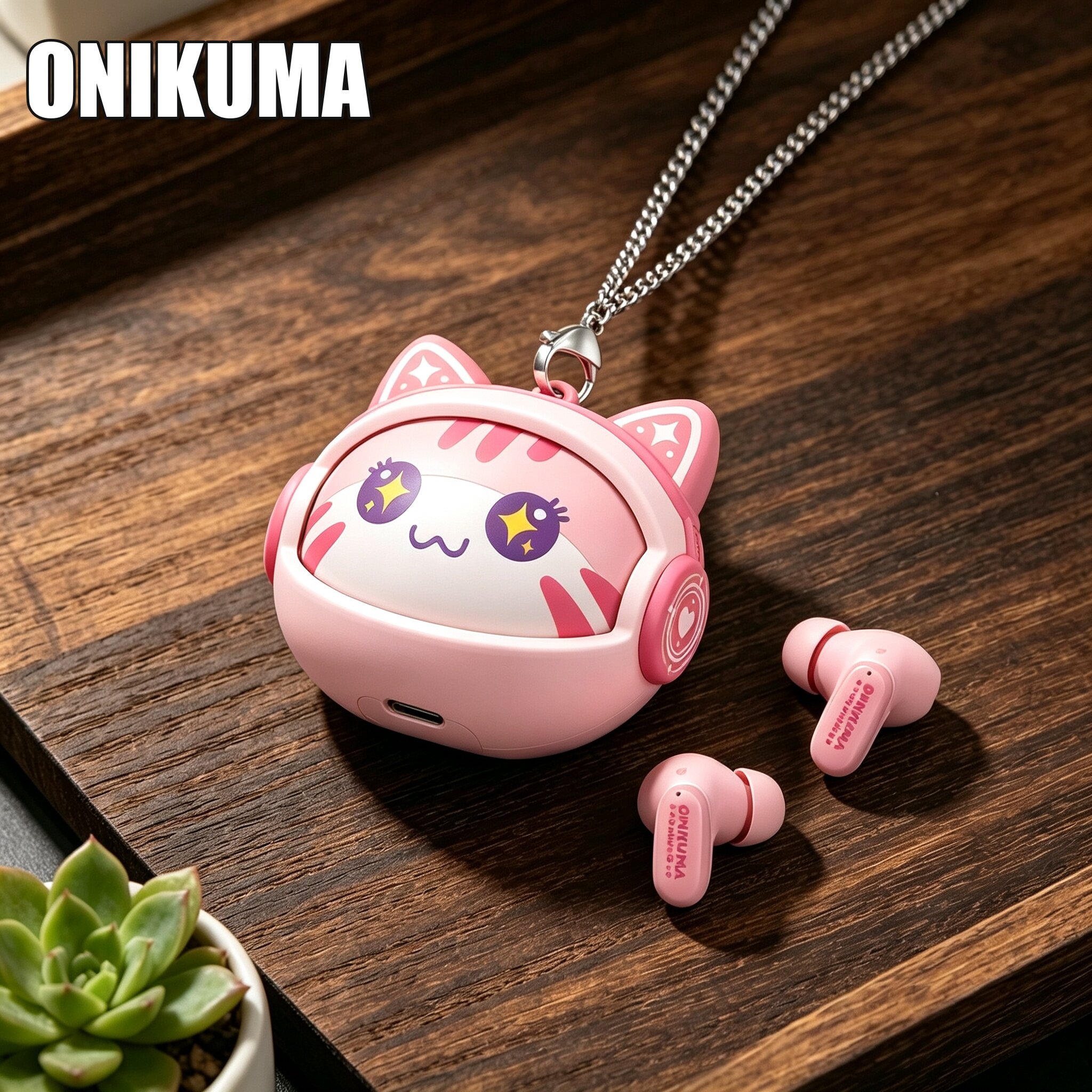 ONIKUMA游戏蓝牙耳机低延迟
