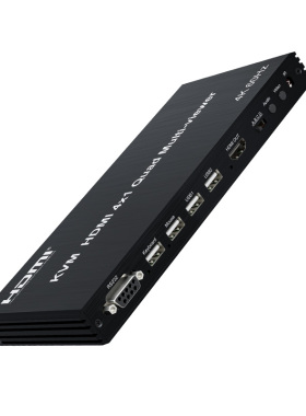 HDMI分割器四进一出KVM无缝切换器4K60HZ屏幕画面分屏器