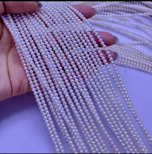 925纯银满天星天然淡水珍珠项链手链流苏耳环女轻奢小众感锁骨链