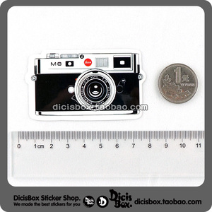 相机 潮牌贴纸 潮流贴纸 logo贴纸 个性涂鸦贴纸 防水笔记本贴纸