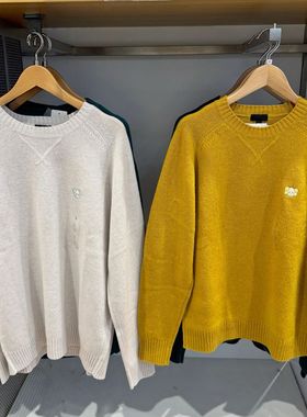 男装女装情侣柔软绵羊毛圆领针织衫长袖毛衣毛衫秋冬打底衫485271