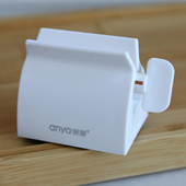 安雅牙膏挤压器儿童创意夹挤牙膏器洗面奶护手霜收纳架牙膏架可爱