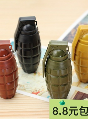 新品高思创意手榴弹手雷造型伸缩圆珠笔蓝学生文具批发厂家直销