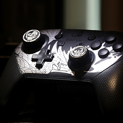 骷髅头银龙PS5摇杆帽Xbox