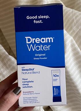 现货美国进口正品DreamWater SLEEP10支盒倒时差改善sleep