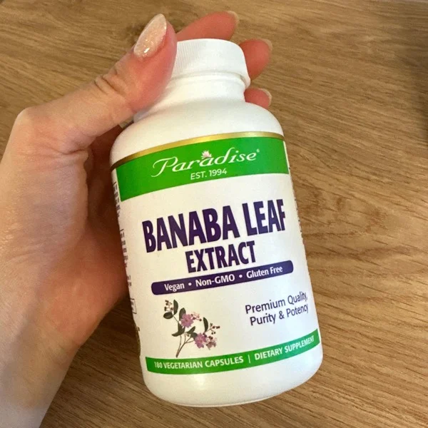 Paradise Herbs banaba leaf 大花紫薇叶素食胶囊180粒sugar