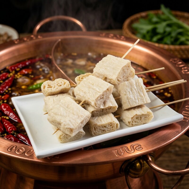 素肉片火锅麻辣烫串串香食材豆制品卤菜关东煮食堂蛋白肉商用干货