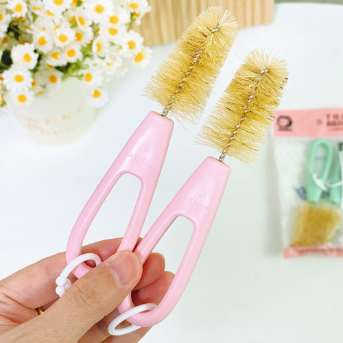 特价！正品小狮王猪毛奶嘴刷