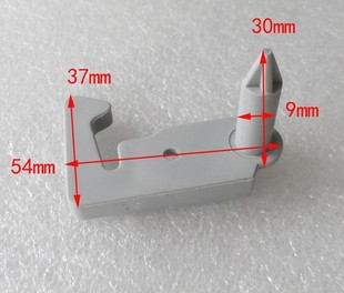 215KA 适用海尔冰箱原厂配件门止档 176TD Z塑料门卡8253 BCD