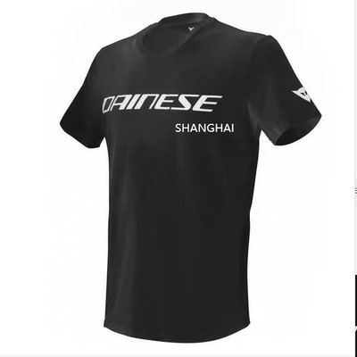 DAINESE/丹尼斯T-SHIRT夏季机车T恤摩托半袖短袖纯棉休闲骑行内搭