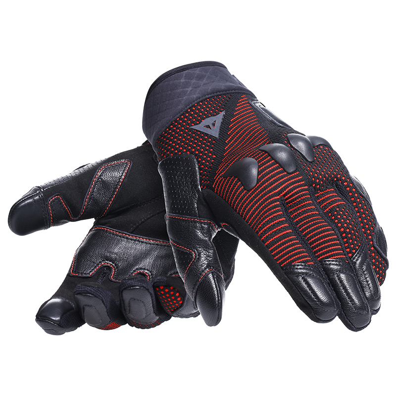 DAINESE/丹尼斯UNRULY摩托车骑行手套轻量透气短款运动机车手套男