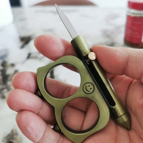 户外防卫工具护手掌手扣合金挂扣
