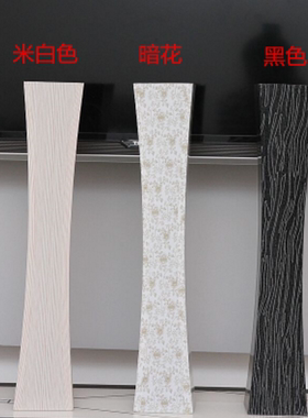 叶脉客厅落地摆件工艺品木质花瓶