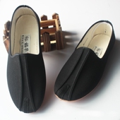 春季 休闲鞋 老北京布鞋 一脚蹬懒人鞋 裕福华洒鞋 开车鞋 男款 社会鞋