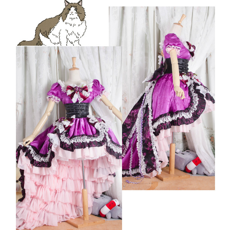 小知家褶皱地狱八云紫 褶皱地狱 cos  华丽 cosplay 紫妈
