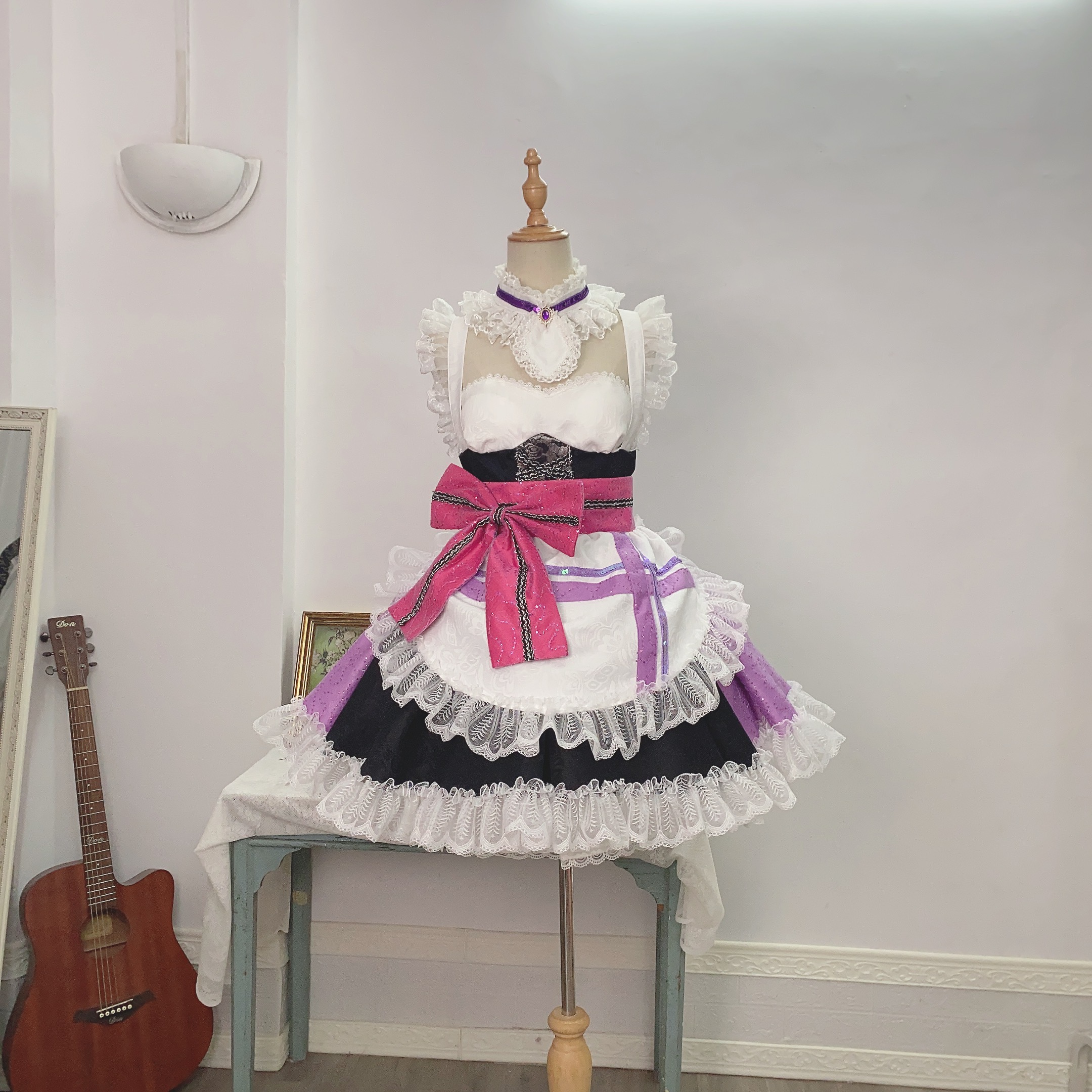 小知家褶皱地狱东条希女仆装 满怀爱意接近中lovelive cos 华丽版 模玩/动漫/周边/娃圈三坑/桌游 Cosplay女装/cos女装 原图主图