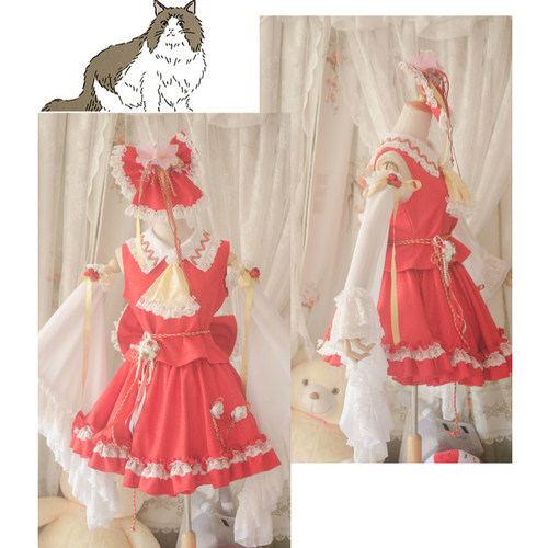 小知家褶皱地狱 cos 东方project 博丽灵梦 cosplay 灵梦