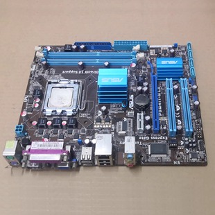 ASUS华硕G41全集成主板全接口 DDR3代DDR2代内存 775针 送双核CPU