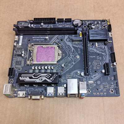 MAXSUN/铭瑄 H410M挑战者 主板1200针 支持10代CPU VGA+HDMI