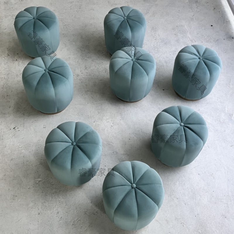 创意设计师款北欧南瓜换鞋凳