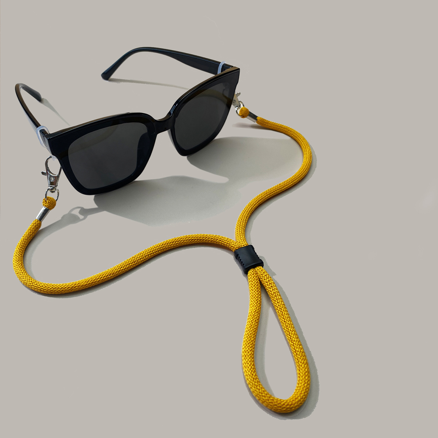 韩国日本柔软绳子彩色涤纶可调节5mm口罩绳舒适防掉防滑落眼镜绳