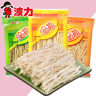 波力渔趣40g/袋鱼趣原味海苔味海味鱼干丝鱼柳鱼条小吃零食品