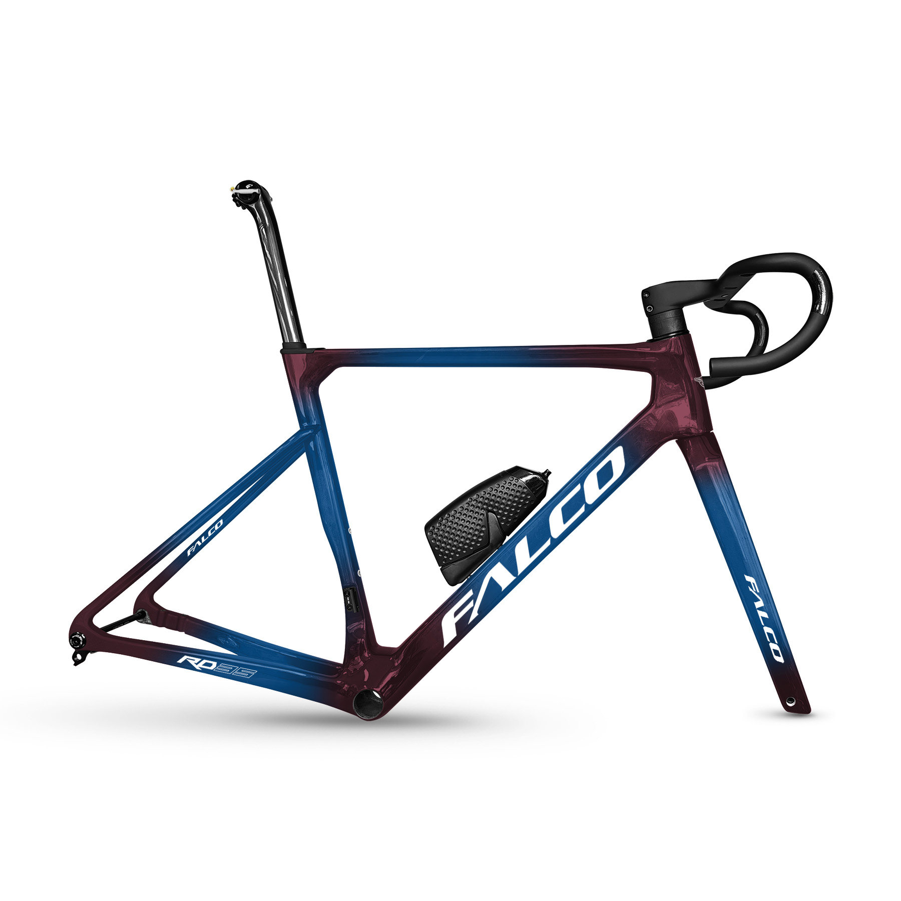 FALCO 三火 超轻量T1100碳纤维公路综合爬坡车架裸碳涂装795克