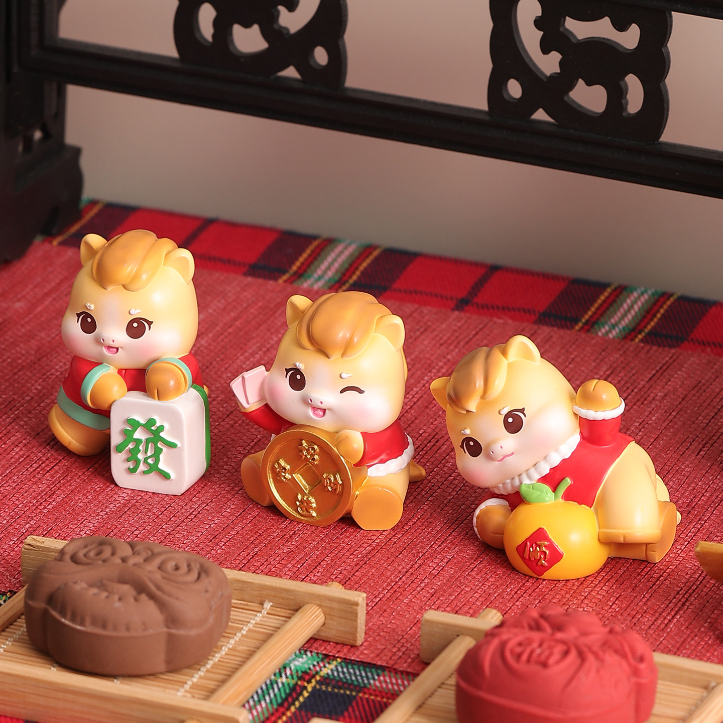2026新年礼物生肖马小摆件