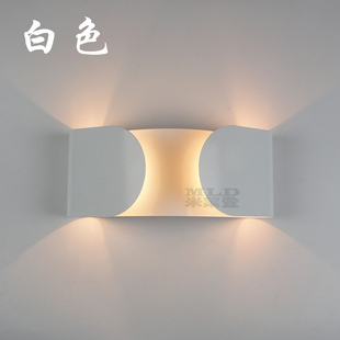 北欧现代简约螃蟹壁灯过道灯金属创意个性 蝴蝶结壁灯