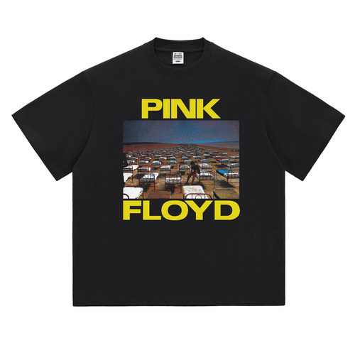 PinkFloyd前卫摇滚乐队复古T恤