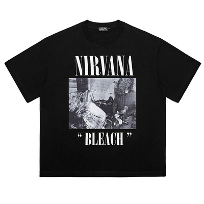 短袖T恤Grunge重磅透气潮牌