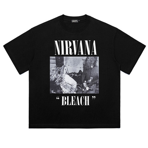 短袖T恤Grunge重磅透气潮牌