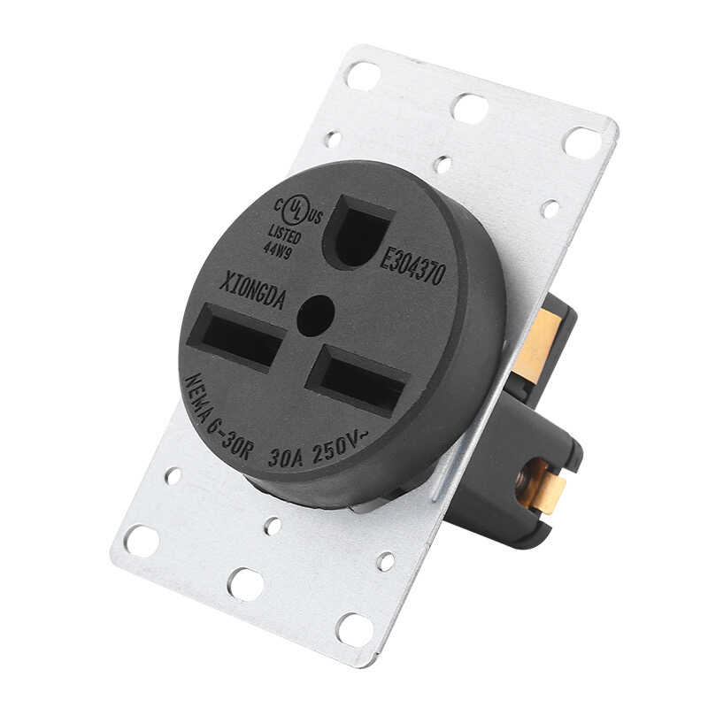 电源大功率美规30A认证三插座头