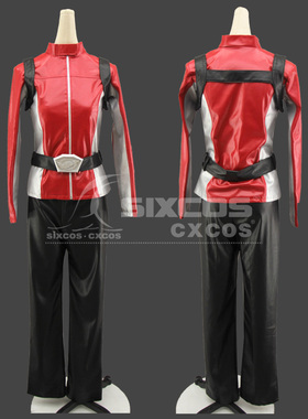 特命战队Go-Busters 樱田弘 Red Buster COS服装定做 特命戦隊ゴ