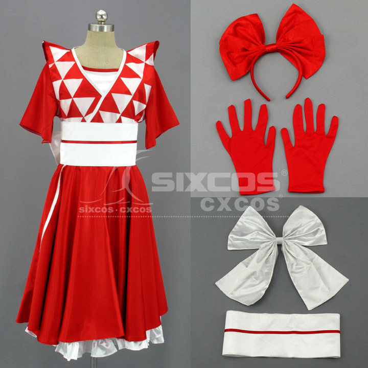 萌系女王 竹村桐子 cosplay服装定做 furisodeshon kyary pamyu