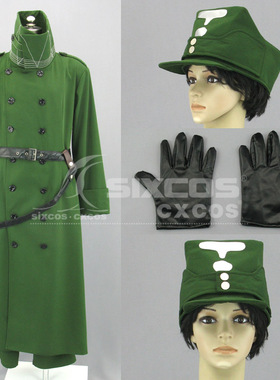 地狱之歌Hellsing 上尉 COS服装定做 Captain Cosplay Costume