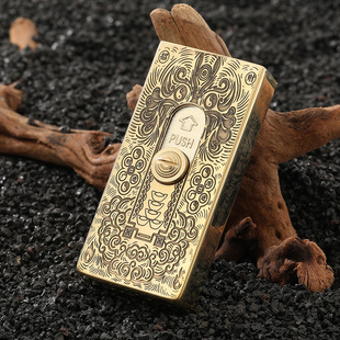 正品佐罗煤油砂轮打火机火柴盒系列加厚纯铜壳送人生日礼物