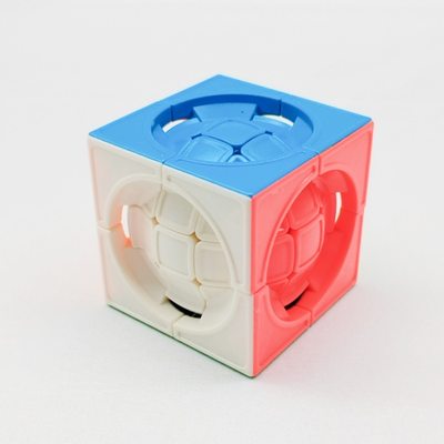 梯色  三阶魔中球魔方 外方内圆3X3 Deformed centtrosphere Cube