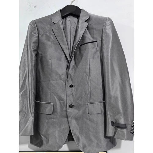 绅士修身百搭平驳领西服外套男