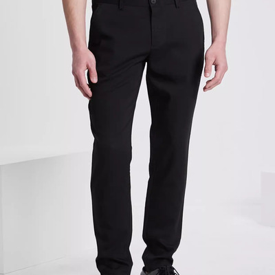 21XXK00601 00602利家男夏季商务透气舒适百搭中腰小脚休闲长裤