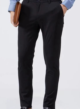 20CXK70401 71601利家男春季新款百搭时尚中腰修身小脚休闲长裤