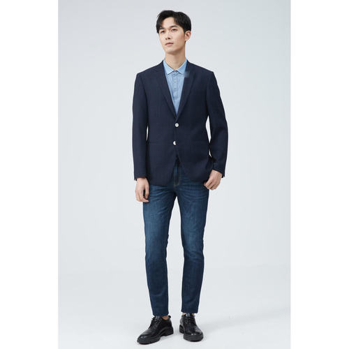 21CDX021SA利牌春季新品时尚商务修身单西服休闲外套百搭男士