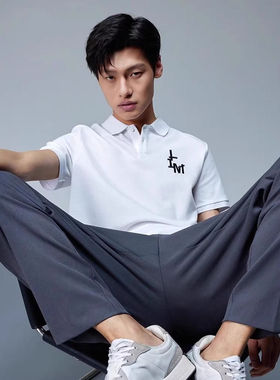 A4XTX6051S 6052S 6053S利家专柜同款夏季时尚流行舒适翻领短袖男