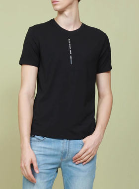 19XNY20401 19XNY20402男装专柜夏款圆领莫代尔套头打底内衣短T恤