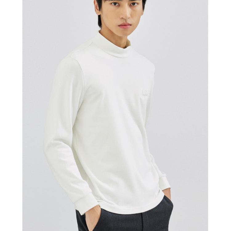 G3DTX9711 9712 9021 9022S利家冬季保暖新款立领内搭长袖T恤男装