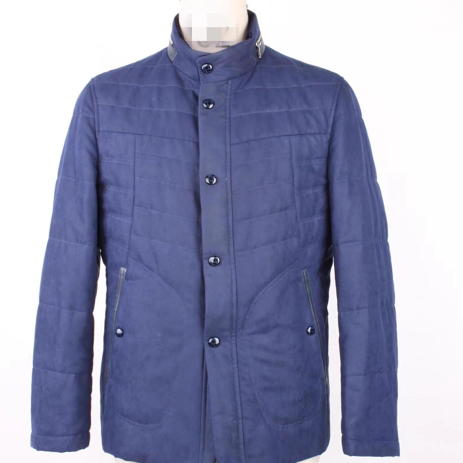 5DPM0162 0041 0191Y男士冬季时尚商务百搭修身简约立领棉衣外套