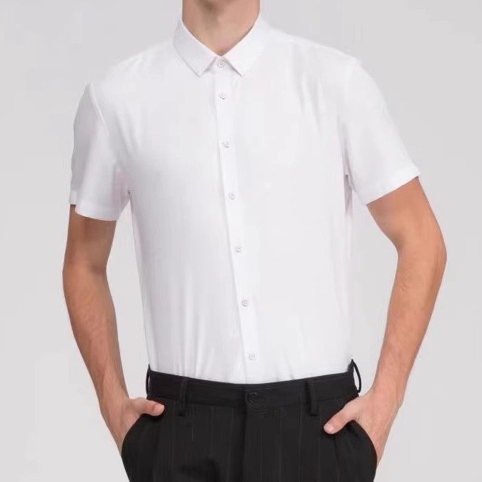 Q0XZC0011S 0012S 0013S 0041S 利家夏季新款亲肤百搭短袖衬衫男