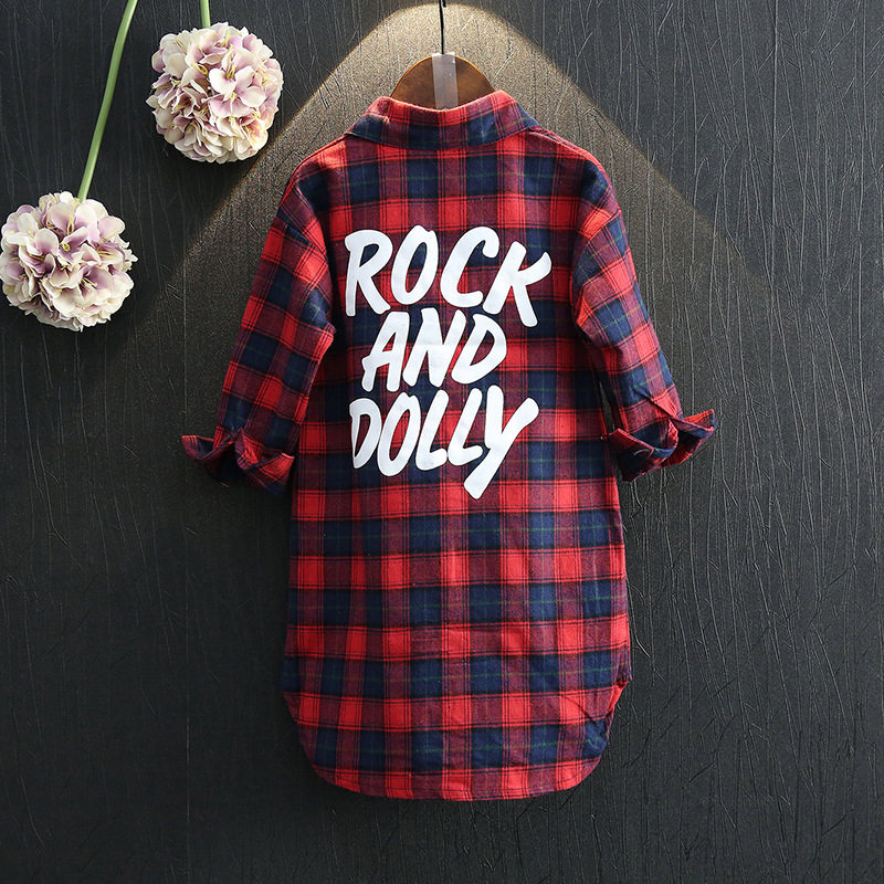 Chemise fille à manche longue - Ref 2086311 Image 1