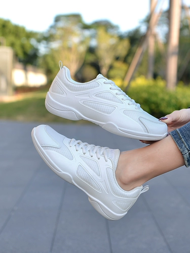 Белая олимпийская детская спортивная обувь